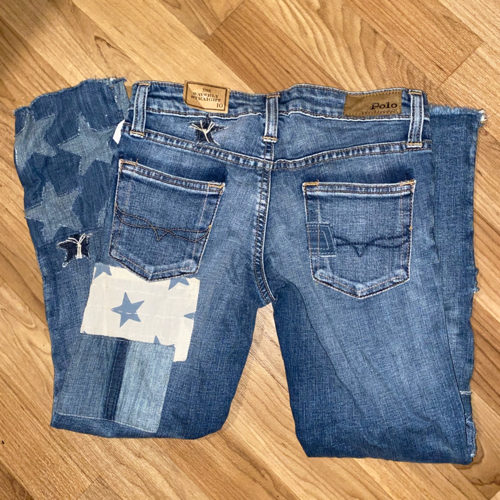 NWT Girls Polo Ralph Lauren Denim Jeans - Picture 4 of 10